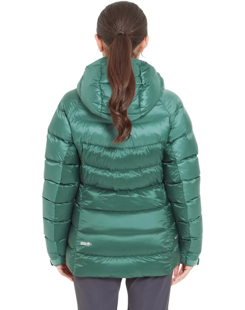Rab Insulated Jackets-Womens Glaceon Pro Jacket - Eucalyptus-Green Slate