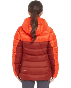 Rab Insulated Jackets-Womens Glaceon Pro Jacket - Red Grapefruit-Tuscan Red