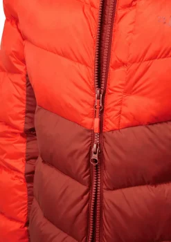 Rab Insulated Jackets-Womens Glaceon Pro Jacket - Red Grapefruit-Tuscan Red