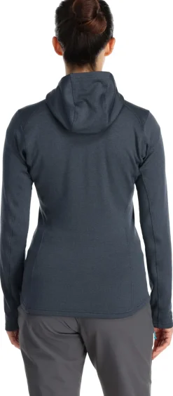 Rab Fleece & Mid Layer-Womens Graviton Hoody - Beluga