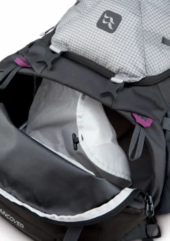 Rab Backpacking Packs-Womens Hyperon 65 ND Rucksack - Dark Pewter-Anthracite - S-M