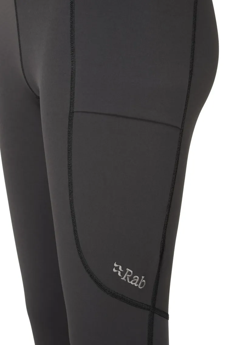 Rab Trousers & Leggings-Womens Incline AS Tights - Black