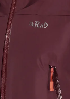 Rab Waterproof Jackets-Womens Kangri GTX Jacket - Deep Heather