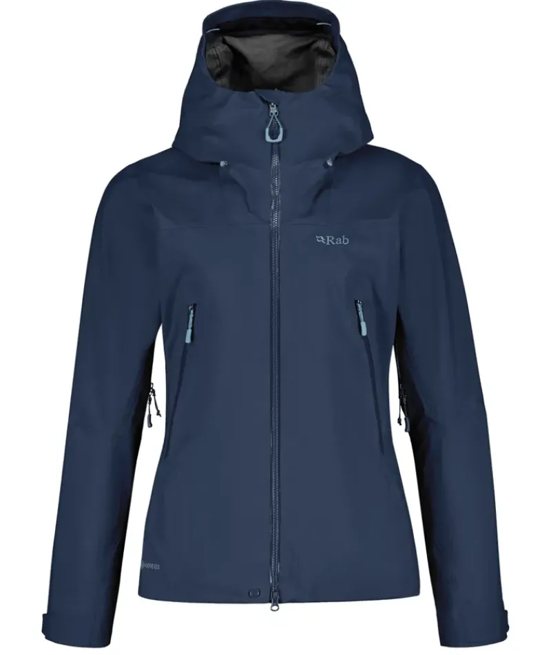 Rab Waterproof Jackets-Womens Kangri GTX Jacket - Deep Ink