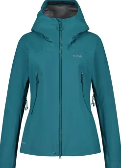 Rab Waterproof Jackets-Womens Kangri GTX Jacket - Marina Blue