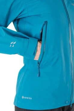 Rab Waterproof Jackets-Womens Kangri GTX Jacket - Marina Blue
