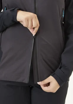 Rab Softshell Jackets-Womens Kinetic Alpine 2.0 Jacket - Anthracite