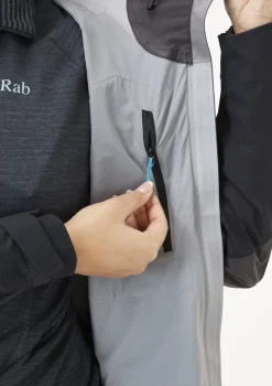 Rab Softshell Jackets-Womens Kinetic Alpine 2.0 Jacket - Anthracite