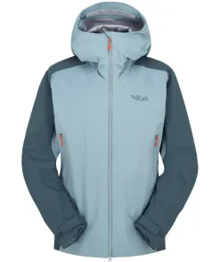 Rab Softshell Jackets-Womens Kinetic Alpine 2.0 Jacket - Orion Blue-Citadel