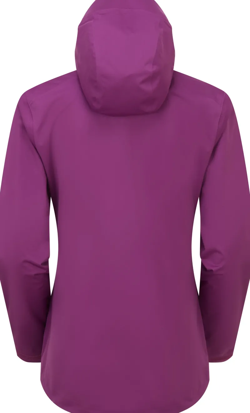 Rab Waterproof Jackets-Womens Kinetic 2.0 Jacket - Plum