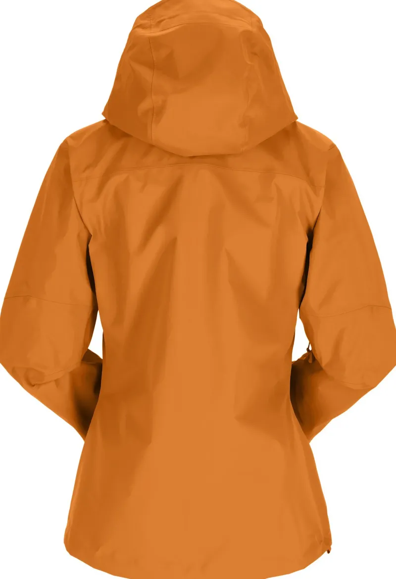 Rab Waterproof Jackets-Womens Latok Mountain GTX Jacket - Marmalade