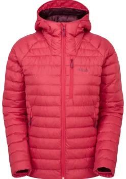 Rab Insulated Jackets-Womens Microlight Alpine Jacket - Watermelon
