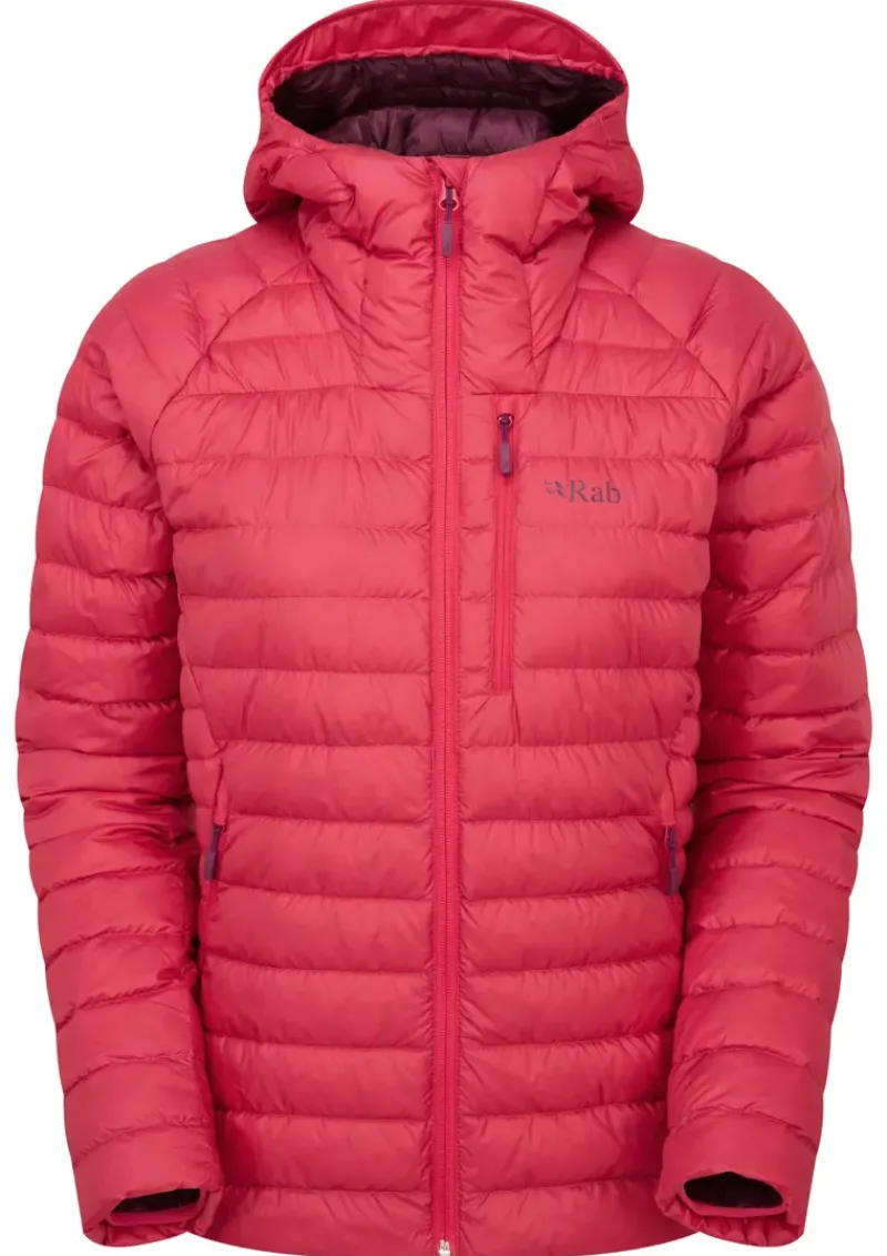 Rab Insulated Jackets-Womens Microlight Alpine Jacket - Watermelon
