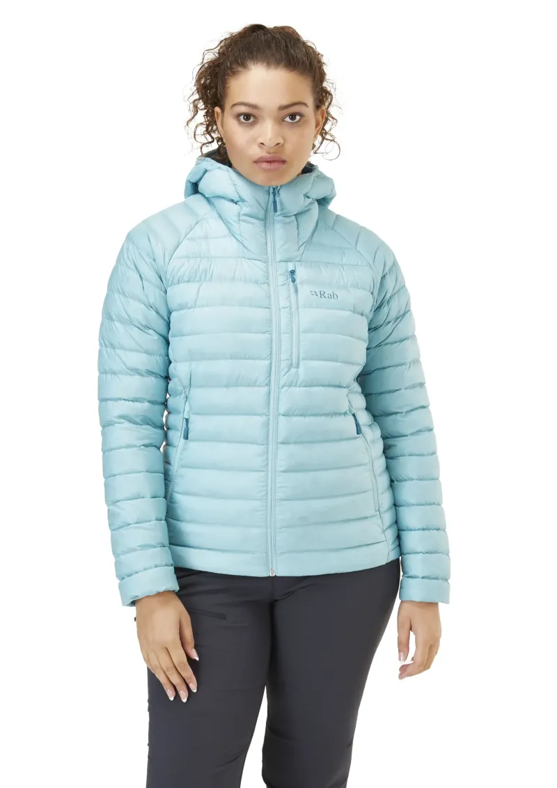Rab Insulated Jackets-Womens Microlight Alpine Jacket - Meltwater