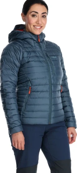 Rab Insulated Jackets-Womens Microlight Alpine Jacket - Orion Blue