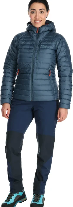 Rab Insulated Jackets-Womens Microlight Alpine Jacket - Orion Blue