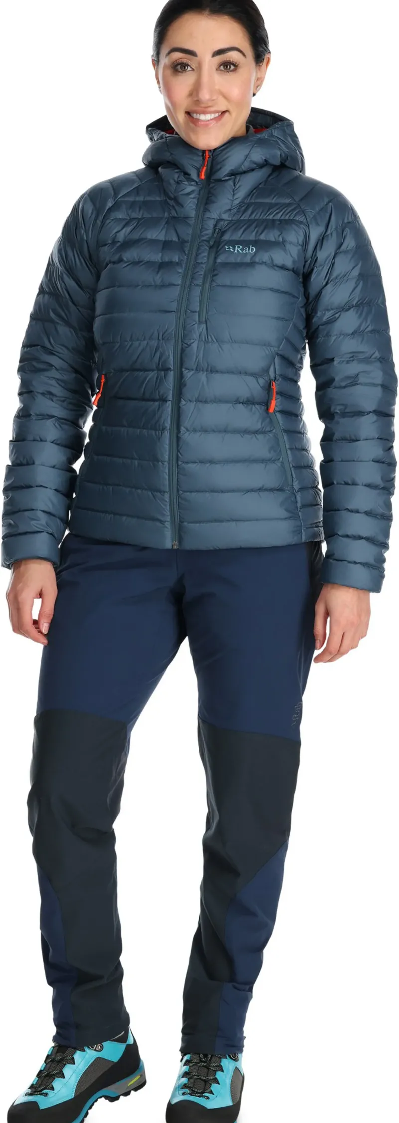 Rab Insulated Jackets-Womens Microlight Alpine Jacket - Orion Blue