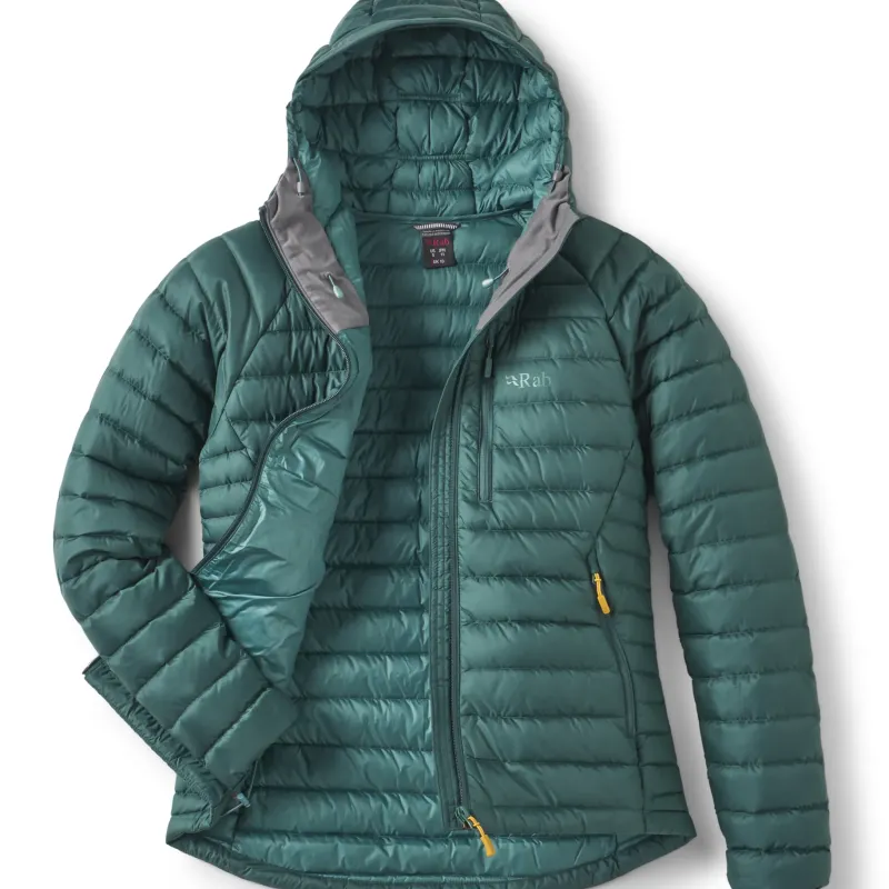 Rab Insulated Jackets-Womens Microlight Alpine Jacket - Green Slate