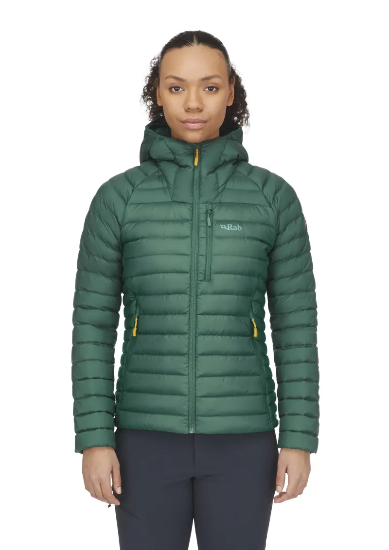 Rab Insulated Jackets-Womens Microlight Alpine Jacket - Green Slate