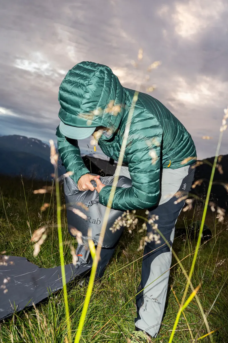Rab Insulated Jackets-Womens Microlight Alpine Jacket - Green Slate