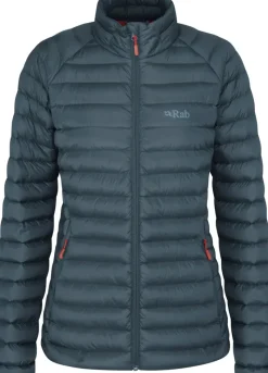 Rab Insulated Jackets-Womens Microlight Jacket - Orion Blue