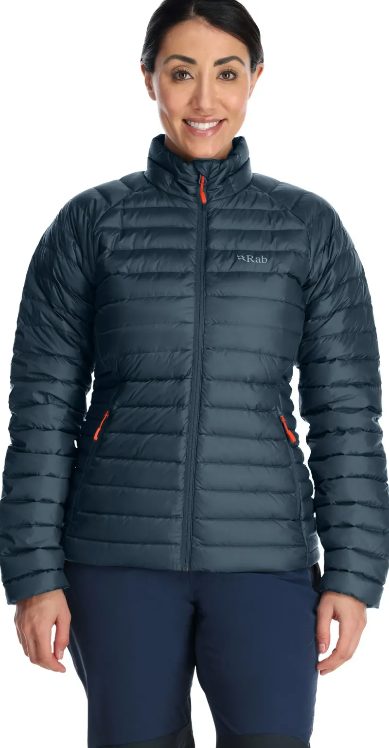 Rab Insulated Jackets-Womens Microlight Jacket - Orion Blue