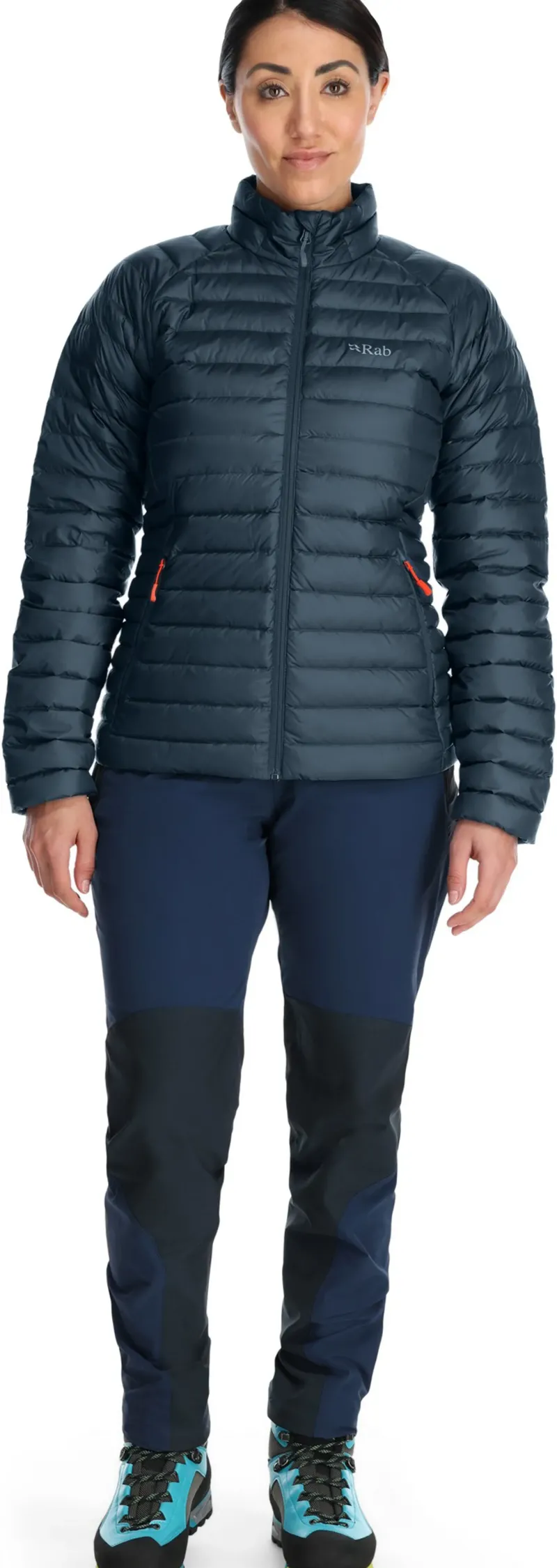 Rab Insulated Jackets-Womens Microlight Jacket - Orion Blue