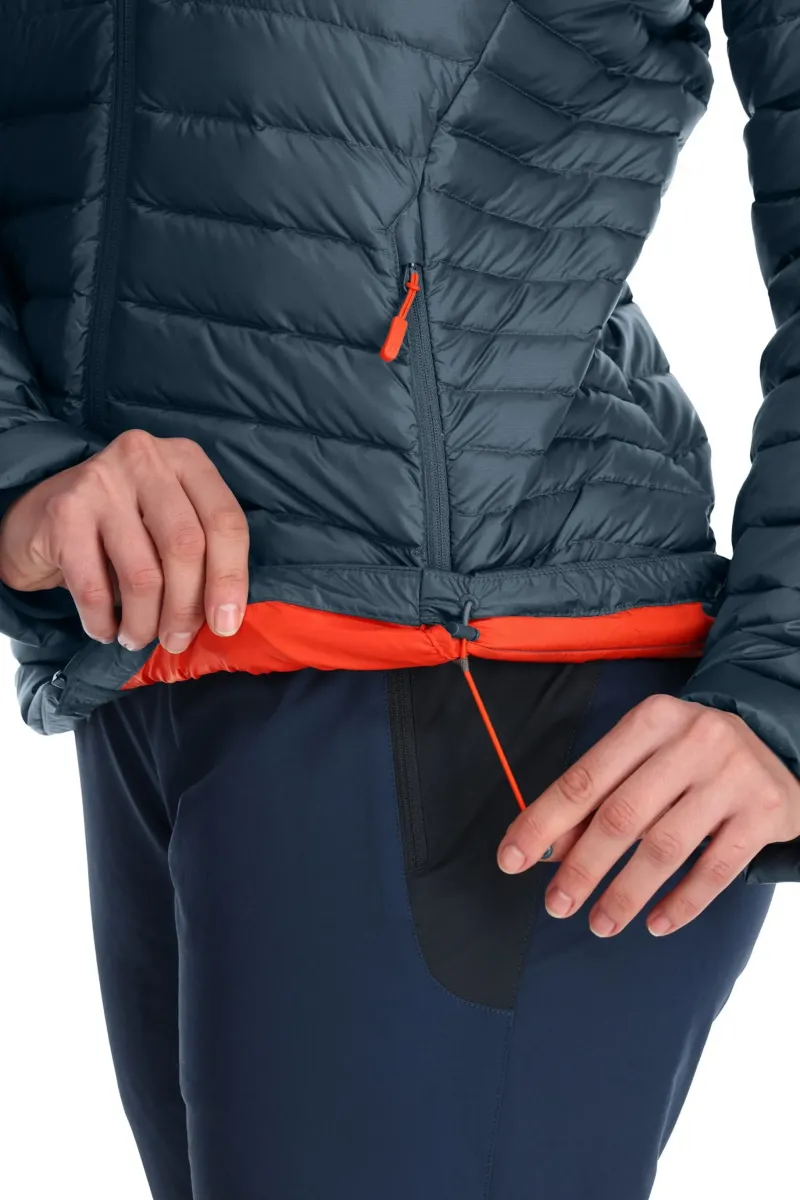 Rab Insulated Jackets-Womens Microlight Jacket - Orion Blue