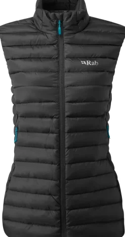 Rab Vests & Gilets-Womens Microlight Vest - Black