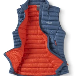 Rab Vests & Gilets-Womens Microlight Vest - Orion Blue