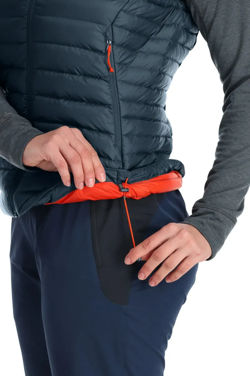 Rab Vests & Gilets-Womens Microlight Vest - Orion Blue