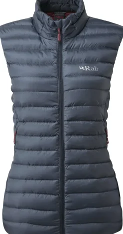 Rab Vests & Gilets-Womens Microlight Vest - Steel