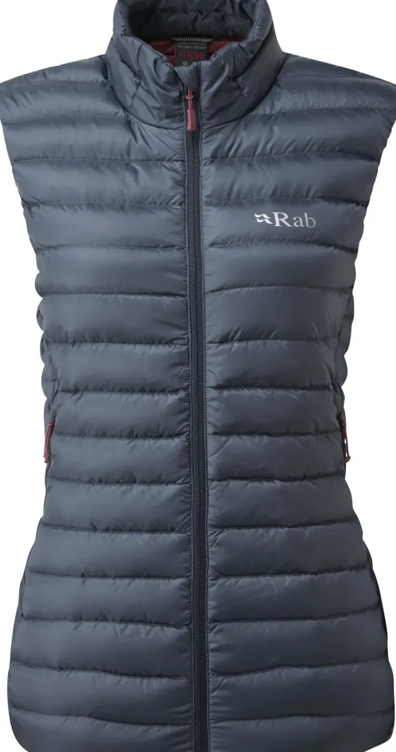 Rab Vests & Gilets-Womens Microlight Vest - Steel