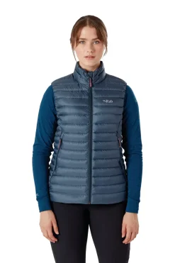 Rab Vests & Gilets-Womens Microlight Vest - Steel