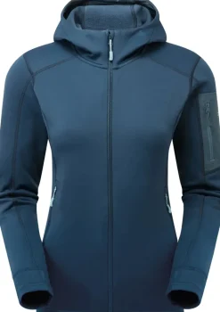 Rab Fleece & Mid Layer-Womens Modulus Hoody - Tempest Blue