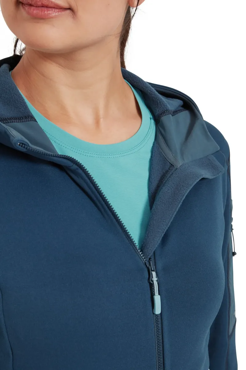 Rab Fleece & Mid Layer-Womens Modulus Hoody - Tempest Blue