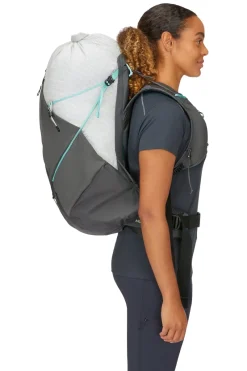 Rab Fast & Light Rucksacks And Vests-Womens Muon ND40 Rucksack - Pewter-Graphene