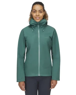 Rab Waterproof Jackets-Womens Namche GTX Jacket - Green Slate