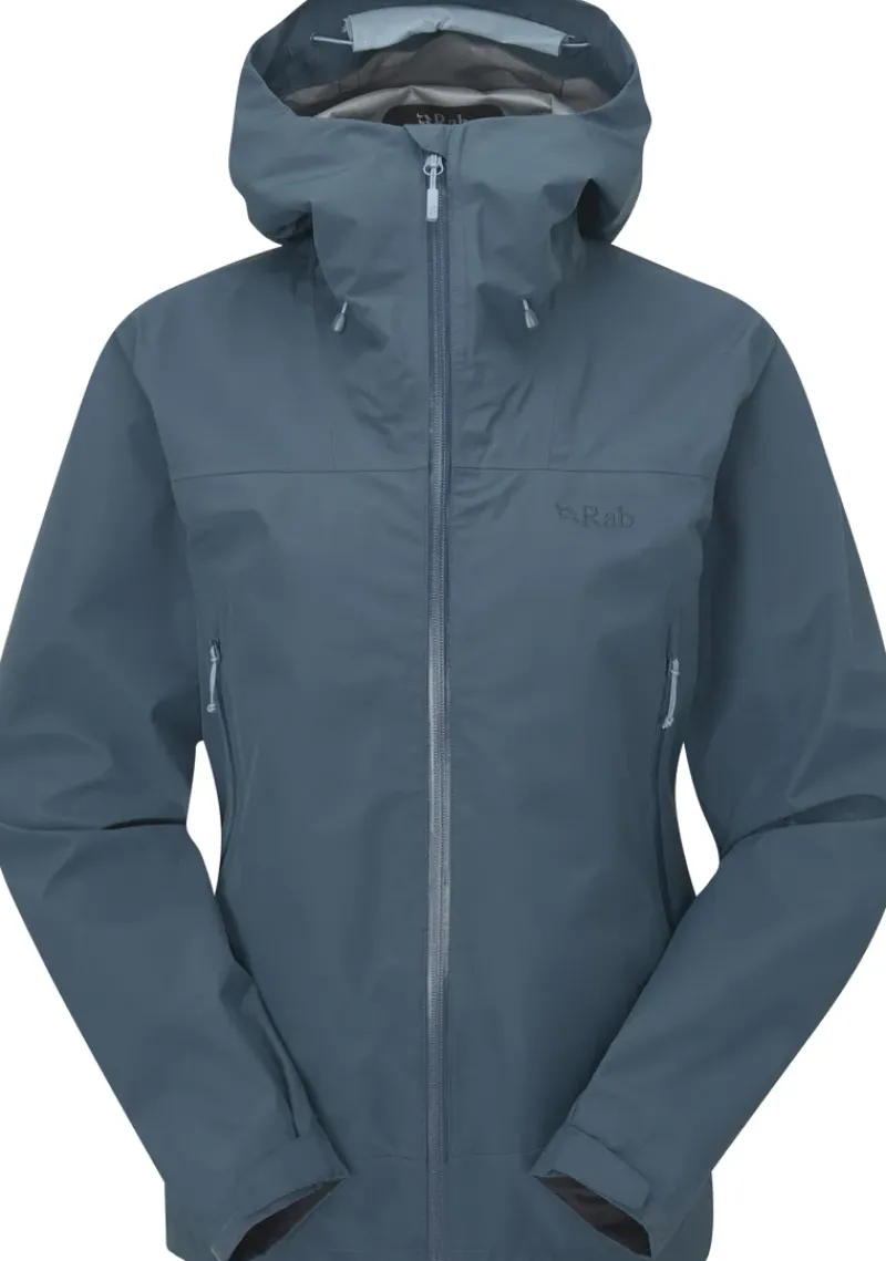 Rab Waterproof Jackets-Womens Namche GTX Jacket - Orion Blue