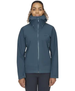 Rab Waterproof Jackets-Womens Namche GTX Jacket - Orion Blue