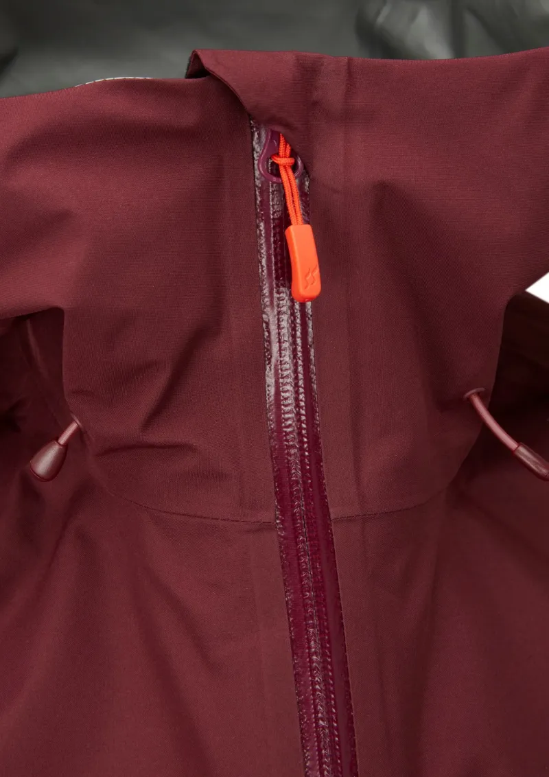 Rab Waterproof Jackets-Womens Namche Paclite Jacket - Deep Heather