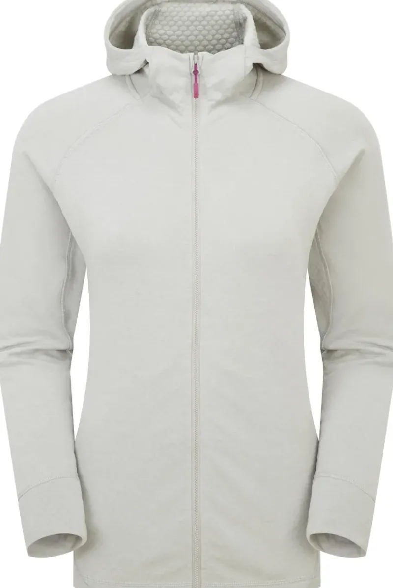Rab Fleece & Mid Layer-Womens Nexus Hoody - Light Zinc