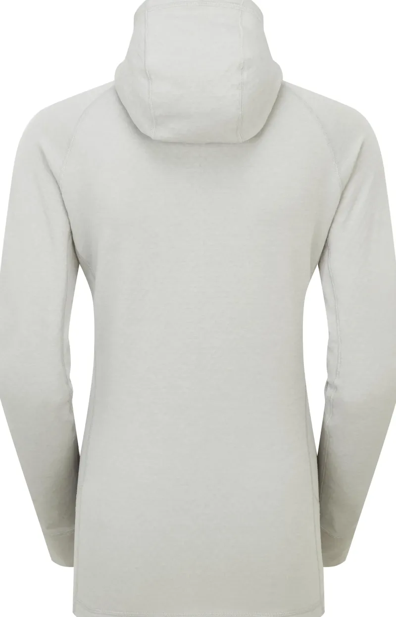 Rab Fleece & Mid Layer-Womens Nexus Hoody - Light Zinc