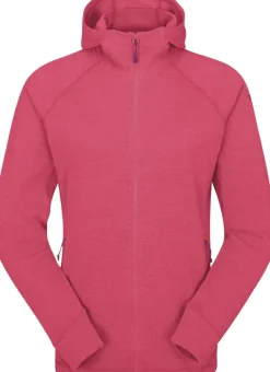 Rab Fleece & Mid Layer-Womens Nexus Hoody - Watermelon