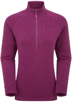 Rab Fleece & Mid Layer-Womens Nexus Pull-On - Mulberry