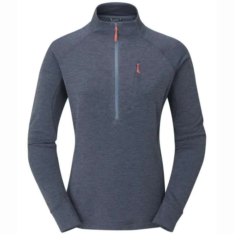 Rab Fleece & Mid Layer-Womens Nexus Pull-On - Steel