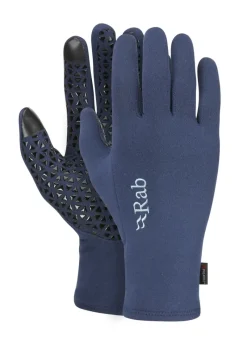 Rab Gloves-Womens Power Stretch Contact Grip Gloves - Deep Ink