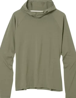 Rab Fleece & Mid Layer-Womens Rivelin Hoody - Light Khaki