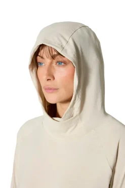 Rab Fleece & Mid Layer-Womens Rivelin Hoody - Pebble