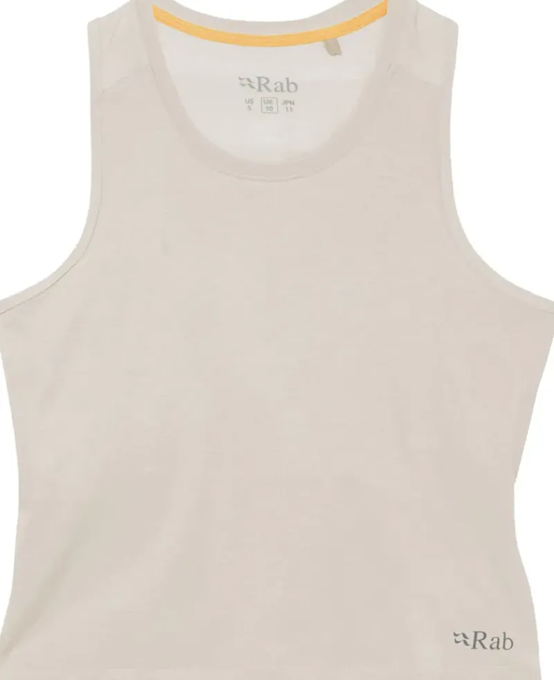 Rab T-Shirts & Baselayers-Womens Rivelin Racerback Tank - Pebble